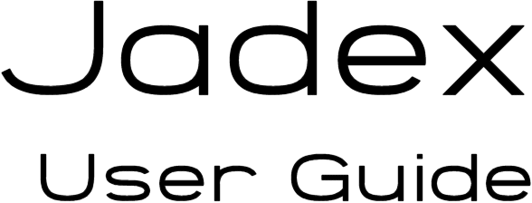 Jadex User Guide